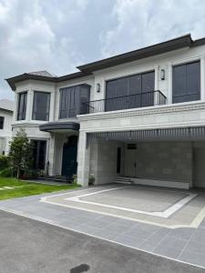 For RentHousePattanakan, Srinakarin : Luxury house for rent Narasiri Krungthep kreetha fully furnished ( SPSEVE324 )