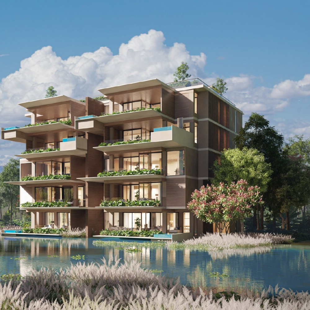 For SaleCondoPak Chong KhaoYai : Banyan Tree Residences Creston Hill Branded Residences Luxury 1 Bedroom 64 Sq.m. Starting at 14 MB.*