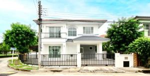 For SaleHouseNonthaburi, Bang Yai, Bangbuathong : For sale: 2-storey detached house, corner house, Chalada Wongwaen Rattanathibet project