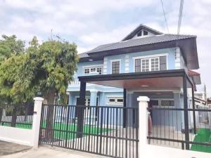 For RentHouseNonthaburi, Bang Yai, Bangbuathong : Single house for rent, Maneeya Rattanathibet, MRT Sai Ma, 350 m, ready to move in.