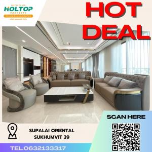 For RentCondoSukhumvit, Asoke, Thonglor : #K317 For rent Supalai Oriental Sukhumvit 39 🌅