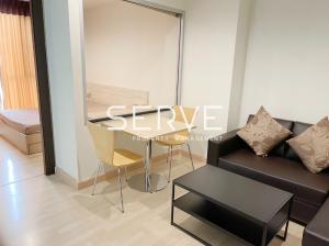 For RentCondoRatchadapisek, Huaikwang, Suttisan : Studio With Partition Swimming Pool View For Rent Perfect Location MRT Ratchadaphisek @Rhythm Ratchada