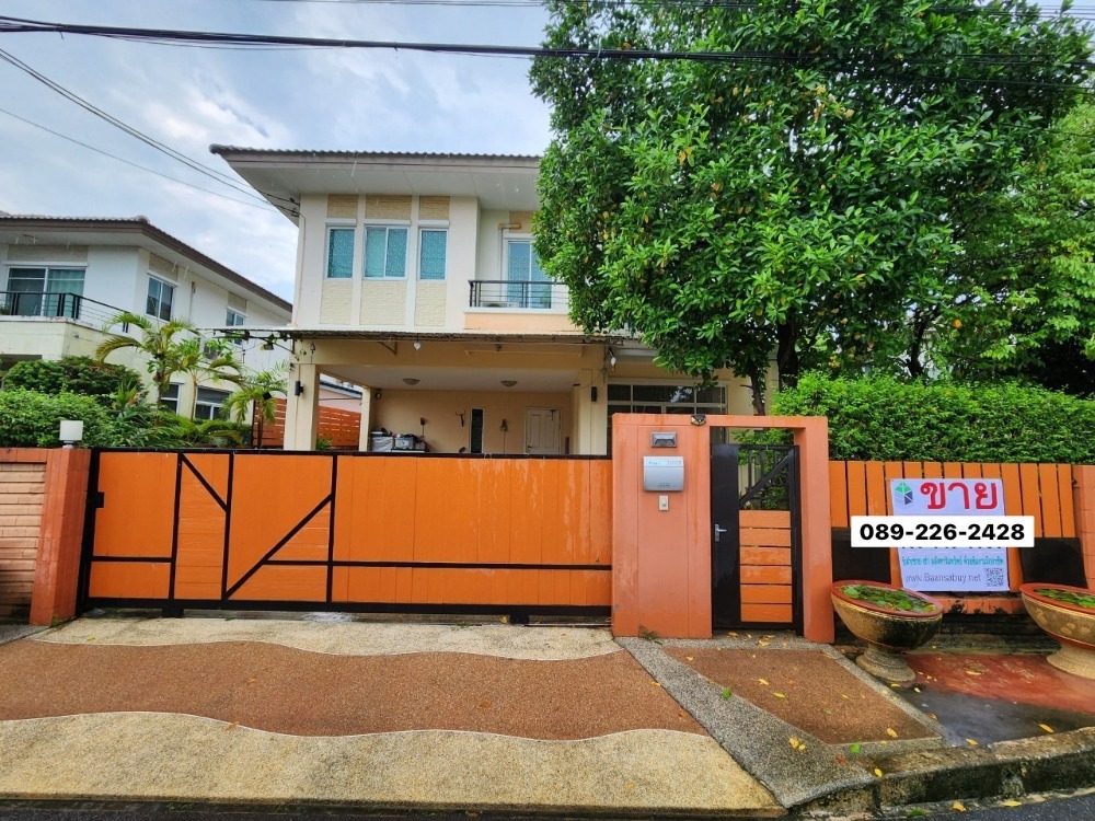 For RentHouseRama5, Ratchapruek, Bangkruai : Single house for sale, The Plant Ratchapruek, beautiful corner plot, next to the clubhouse, 3 bedrooms, 3 bathrooms, usable area 180 square meters.