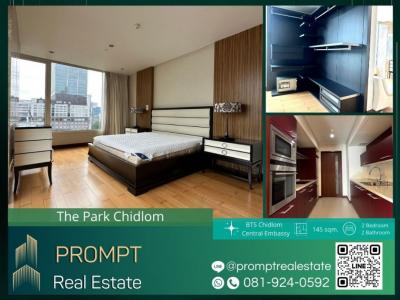 For RentCondoWitthayu, Chidlom, Langsuan, Ploenchit : ST12454 - The Park Chidlom - 145 sqm - BTS Chidlom / Central Embassy / Central World