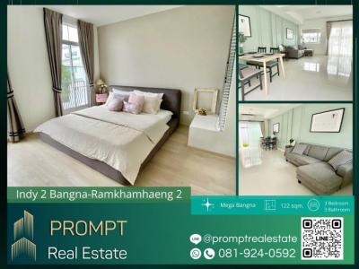 For RentTownhouseBangna, Bearing, Lasalle : IJ03853 - Indy 2 Bangna-Ramkhamhaeng 2 - Mega Bangna