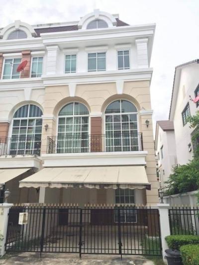 For RentTownhouseRamkhamhaeng, Hua Mak : Plus City Park Huamak For rent3 Storey towhome 170sqm.