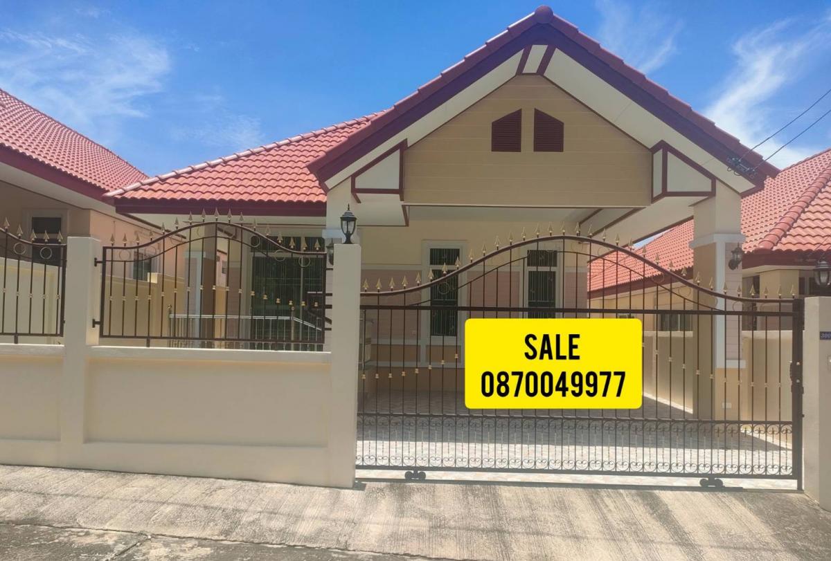 For SaleHousePattaya, Bangsaen, Chonburi : New house in Bangsaray Sattahip only 10 minutes to Bangsaray Beach 🏖️