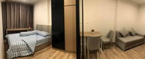 For RentCondoBangna, Bearing, Lasalle : For rent: Niche Mono Sukhumvit-Bearing, closed kitchen, new condo condition, good atmosphere