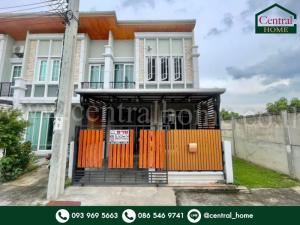 For SaleTownhouseRama5, Ratchapruek, Bangkruai : Townhome Golden Town 2 Pinklao - Charansanitwong, end unit