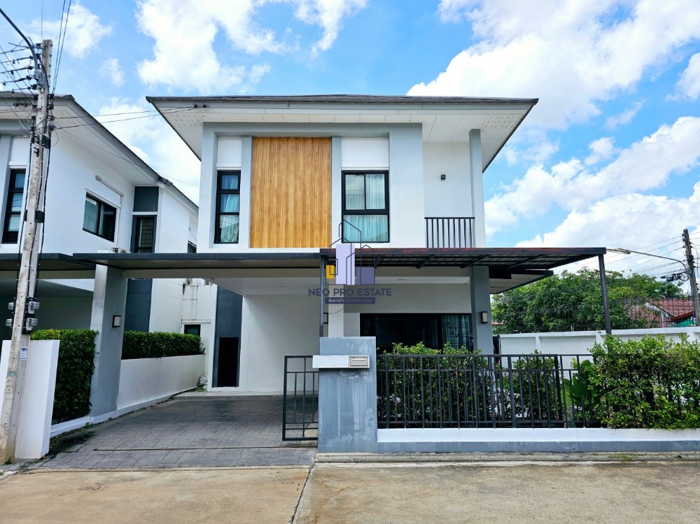 For SaleHouseKhon Kaen : Twin house, T Space Village, R.8, 4 bedrooms, 3 bathrooms, near KKU, Khon Kaen Airport