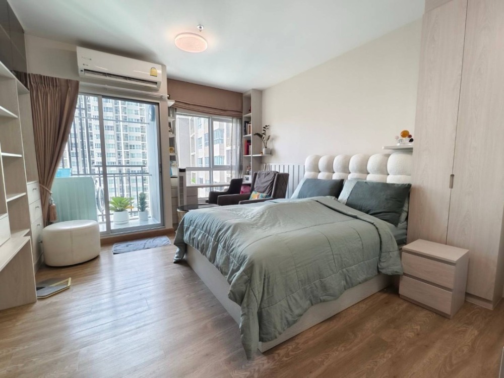 For SaleCondoRama9, Petchburi, RCA : Looking for investors to sell a condo, Supalai Veranda Rama 9, get a beautiful room, fully built-in, decorated for over 8 hundred thousand, full of furniture and electrical appliances.