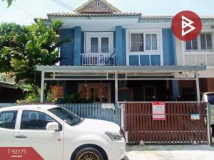 For SaleTownhouseSamut Prakan,Samrong : Townhouse for sale, Pruksa Village 15, Bang Phli-Tamru, Samut Prakan