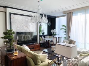 For RentCondoSukhumvit, Asoke, Thonglor : Become a tenant of a luxury 2-bedroom condo, large room, Sukhumvit area.