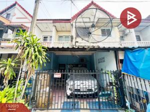 For SaleTownhousePathum Thani,Rangsit, Thammasat : Townhouse for sale, Phaen Din Tham Village, Lam Luk Ka-Khlong 8, Pathum Thani, ready to move in