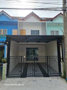 For SaleTownhouseMin Buri, Romklao : 2-storey townhouse, newly renovated, beautifully decorated, Kittichai Village 2, Soi Mitmaitri 8/3, Nong Chok, Big C, Lotus Nong Chok, Nong Chok Hospital, Karunrat Hospital, convenient transportation, main road, Mitmaitri, Liapwaree, Nong Chok, Rat Uthit