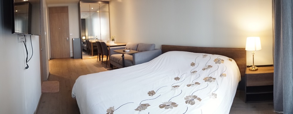 For RentCondoSukhumvit, Asoke, Thonglor : Studio at Park 24 (Park Origin Phrom Phong) | 21th Floor, 29 sq.m., Tower 5 | 22K Baht/Month