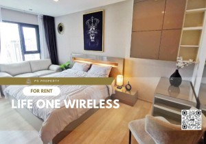 For RentCondoWitthayu, Chidlom, Langsuan, Ploenchit : For rent ✨ Life One Wireless ✨ complete furniture and electrical appliances, near BTS Ploenchit.