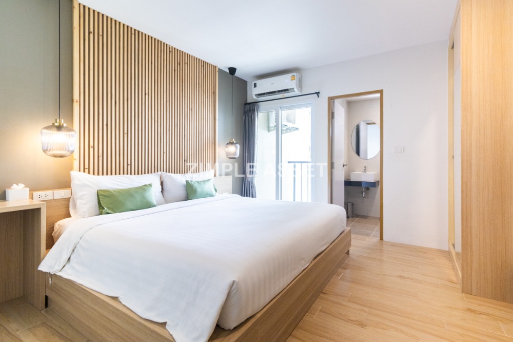 For RentCondoPattanakan, Srinakarin : Line: @zimple_asset Hotel-style daily room rentals on Srinakarin Road with complete amenities. Not far from BTS and ARL.