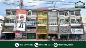 For SaleShophouseThaphra, Talat Phlu, Wutthakat : 3.5-storey commercial building T-Biz Home Talat Phlu, modern design in a prime location