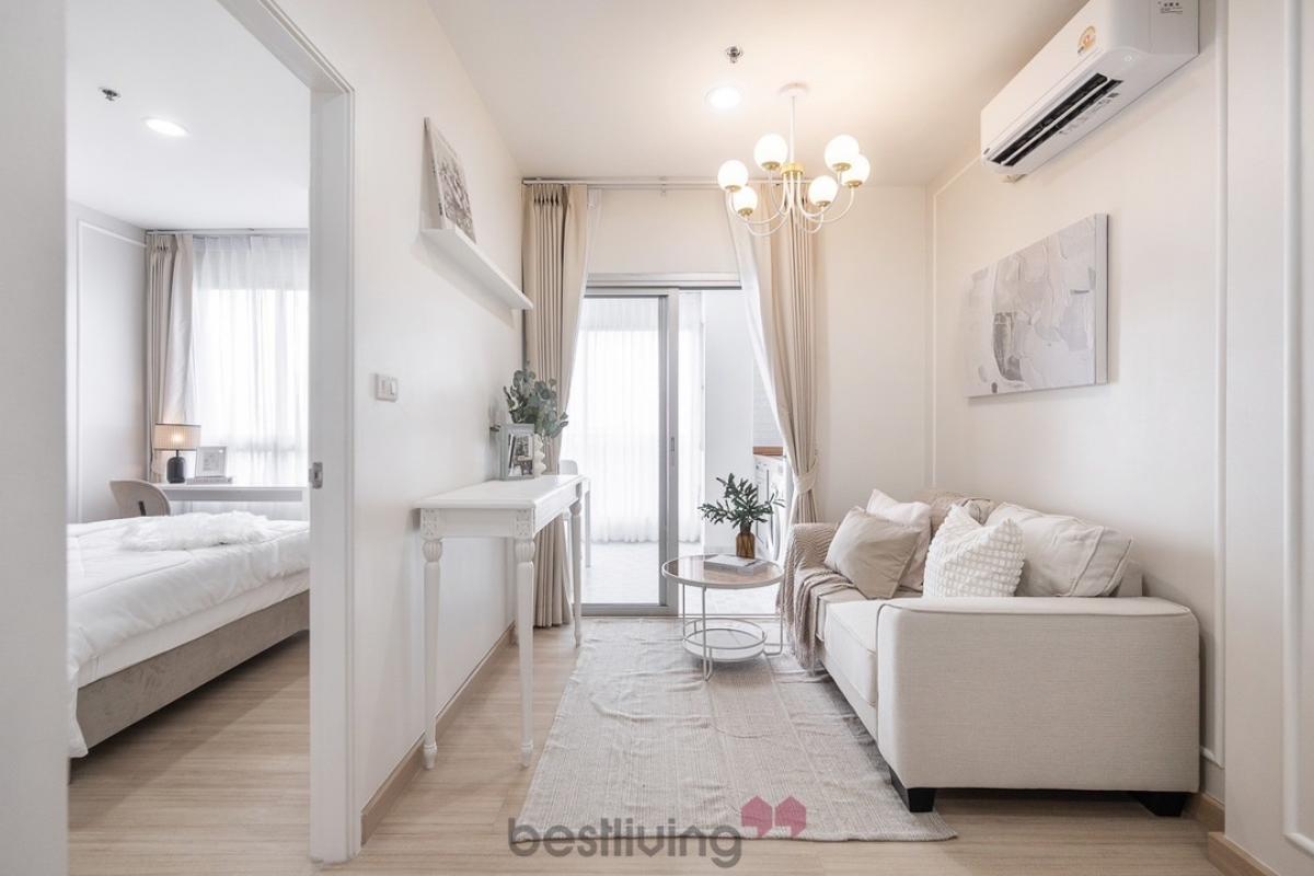 For SaleCondoKasetsart, Ratchayothin : ✨ 𝐂𝐞𝐧𝐭𝐫𝐢𝐜 𝐒𝐜𝐞𝐧𝐞 Ratchavipa | 1 bedroom, 1 bathroom, beautiful common area, luxury village view