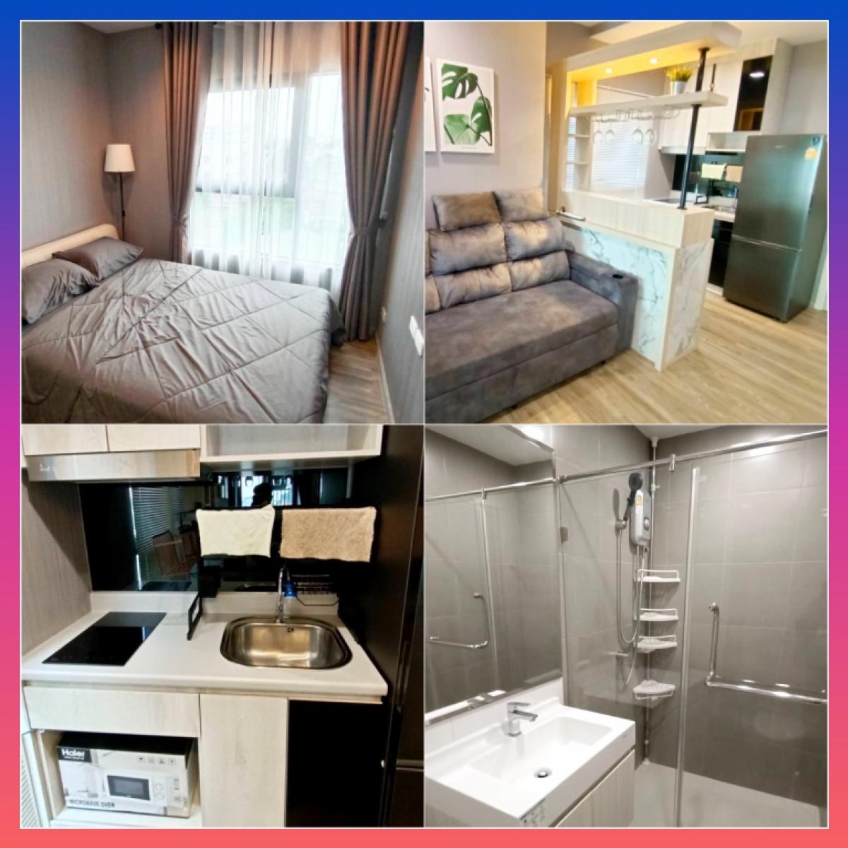 For RentCondoVipawadee, Don Mueang, Lak Si : Rich Park Terminal Phahonyothin 59 Condo for rent near BTS Sai Yut, Don Mueang, Lotus, Laksi, Krirk University, Phranakhon Rajabhat, Chaengwattana.