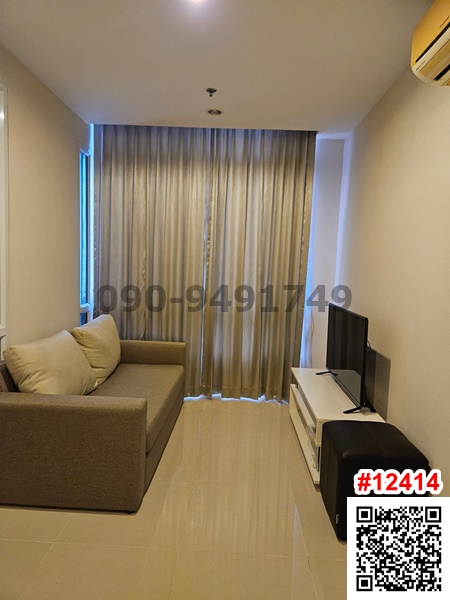 For RentCondoOnnut, Udomsuk : Condo for rent: The Sky Sukhumvit, large room, complete electrical appliances, near BTS Udomsuk