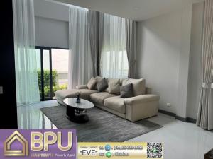 For RentHouseBangna, Bearing, Lasalle : ** 4 Bedrooms Single House for Rent ** The City Bangna Near Mega Bangna New Project