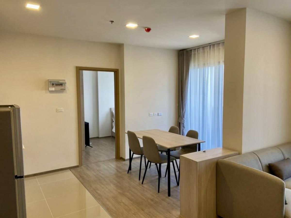 For RentCondoOnnut, Udomsuk : ✨❤️Nia by Sansiri, ready to move in immediately, 2 bedrooms, 2 bathrooms❤️✨Spacious and comfortable room, fully furnished, just bring your bags and move in. Good location, On Nut, Phra Khanong. Interested, please make an appointment to view.