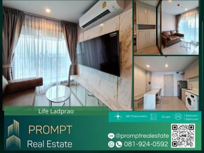 For RentCondoLadprao, Central Ladprao : KL04362 - Life Ladprao - 35 sqm - MRT PhahonYothin