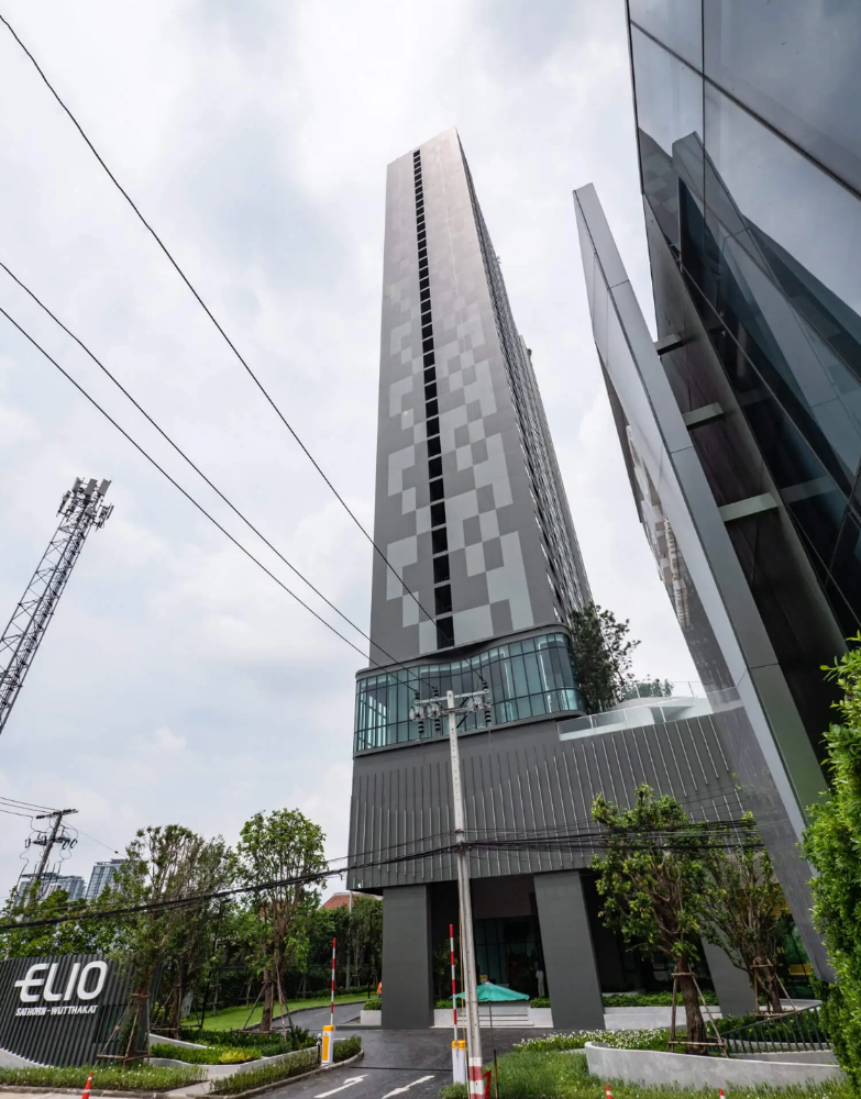 For SaleCondoThaphra, Talat Phlu, Wutthakat : For sale with tenant!!! Elio Sathorn-Wutthakat BTS Wutthakat Building A, 12th floor [28 sq m.]