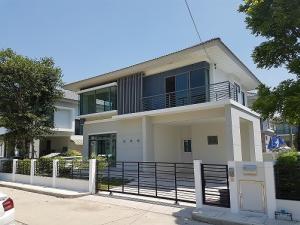 For RentHouseRama5, Ratchapruek, Bangkruai : Large 4 bedroom house with full furniture