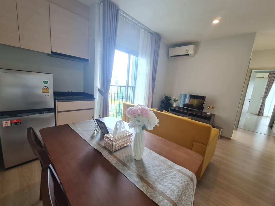 For RentCondoRatchadapisek, Huaikwang, Suttisan : For rent, 2 bedroom condo, The Noble Revolve 2 Ratchadaphisek, near MRT Thailand Cultural Center