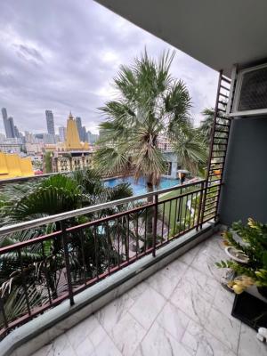 For SaleCondoRama9, Petchburi, RCA : For sale Supalai park Ekkamai-Thonglor 2 bedrooms 6.6mb new build-in marble pattern tile floor