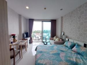 For RentCondoPattaya, Bangsaen, Chonburi : The Riviera Wongamat For Rent 18,000/ Month Studio Room 31 Sq.m