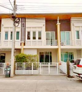 For RentTownhouseRattanathibet, Sanambinna : BigC SaiNoi Townhome for rent 4 bed 3a/c Chaiyaphruek Wongwaen 3bath 2parking Sarasas SaiNoi Sch. 4k