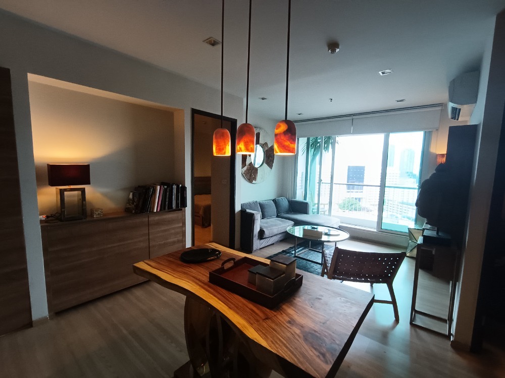 For SaleCondoSathorn, Narathiwat : S-RST117  Rhythm Sathorn, 16th floor, 2 bedrooms, 66.7 sqm. 9.219 million, 064-959-8900