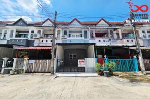 For SaleTownhousePathum Thani,Rangsit, Thammasat : For sale: 2-storey townhouse, Baan Fah Rangsit, Khlong 4, Rangsit-Nakhon Nayok Road, Thanyaburi, Pathum Thani Province