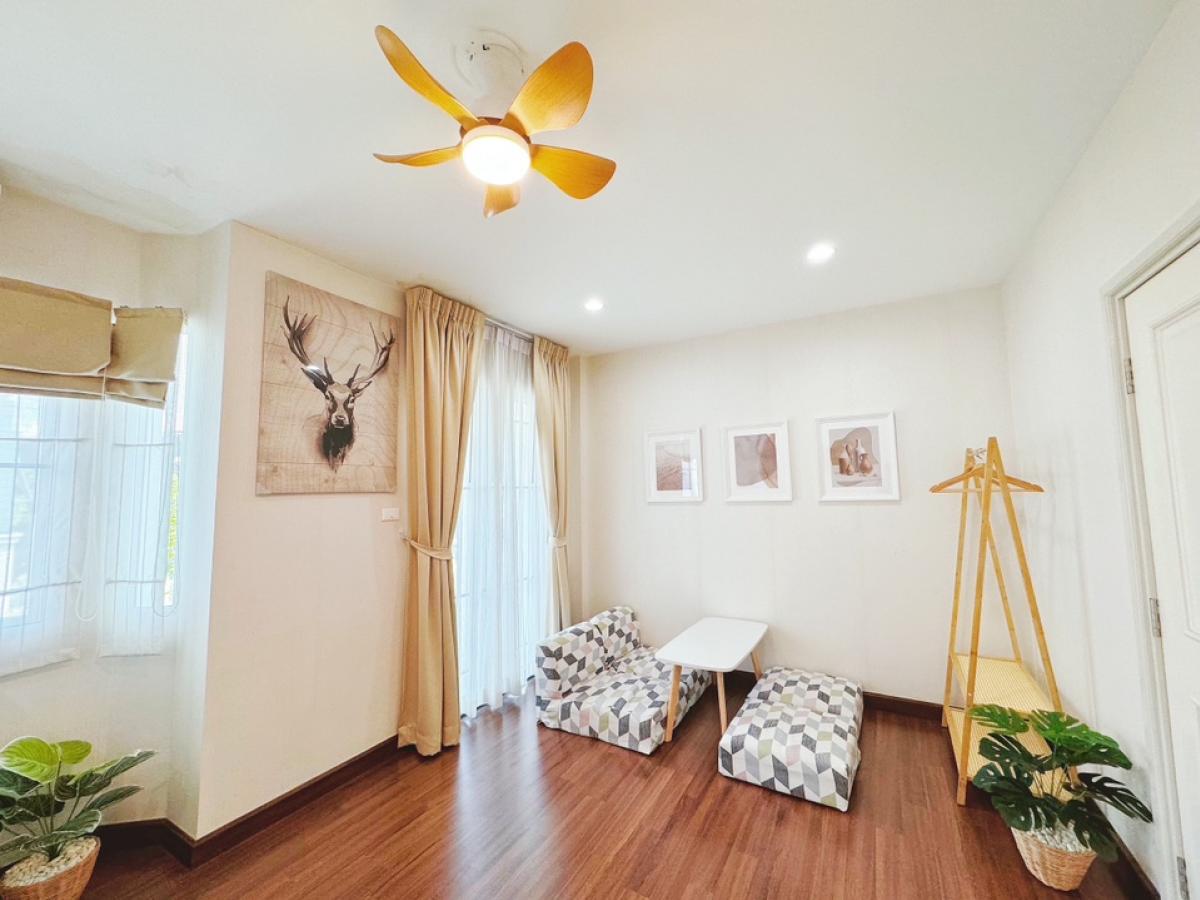 For RentTownhouseOnnut, Udomsuk : 🌟 Lion town home: For rent, 3-storey luxury townhouse, Sukhumvit 62 🌟Luxury, beautifully decorated, ready to move in!