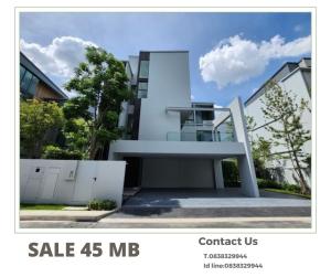 For SaleHousePattanakan, Srinakarin : For sale: 3-storey detached house, Vive Krungthep Kreetha, 421 sq m, 86 sq wa, 4 parking spaces