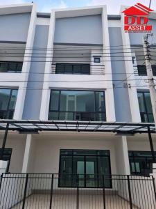 For RentTownhouseOnnut, Udomsuk : For rent Cordiz at udomsuk Townhome Cordiz at Udomsuk, Soi Udomsuk 39, modern style townhome, close to Udomsuk BTS station, only 5 minutes, code T8078.