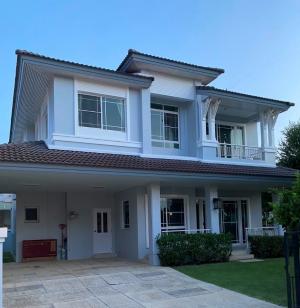 For RentHouseBang kae, Phetkasem : (b3698) For rent 🏠 2-storey detached house, Nantawan Sathorn-Ratchaphruk Village, ready to move in, rent 70,000 per month🌈