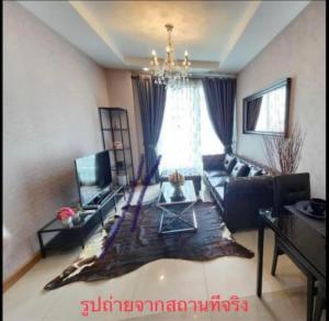 For RentCondoRama9, Petchburi, RCA : Condo Supalai Wellington, beautiful room, high floor, Building 5, Floor 12A, Room 47 sq m., swimming pool view