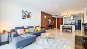 For RentCondoSukhumvit, Asoke, Thonglor : *Fullerton Sukhumvit*  96sqm quiet 2bed unit for rent in Ekkamai area