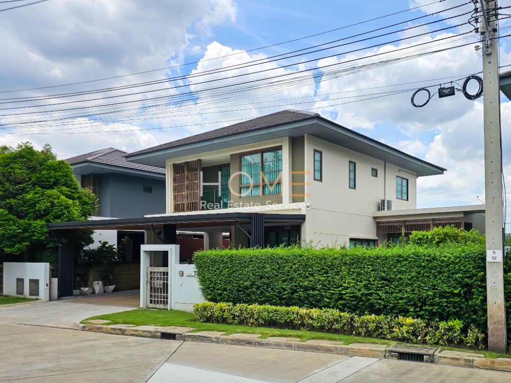 For SaleHouseNawamin, Ramindra : The front of the house does not collide with anyone. Beautifully decorated, ready to move in ✨ Single house, Setthasiri Phahol - Watcharapol / 4 bedrooms (for sale), Setthasiri Phahol - Watcharapol / Detached House 4 Bedrooms (FOR SALE) TAN671