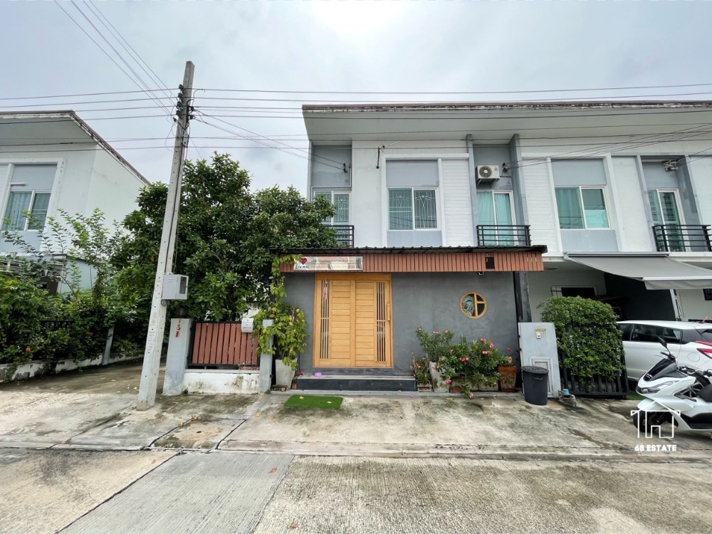 For SaleTownhouseNawamin, Ramindra : >Selling at a loss< 2-storey townhouse, corner unit **Gusto Phahon Yothin-Sai Mai**