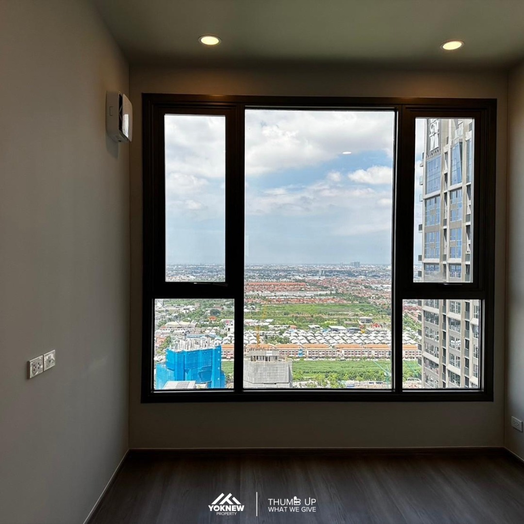 For SaleCondoBangna, Bearing, Lasalle : Sell Whizdom the Forestias Sell down payment, high floor 🏢 Sea view Samut Prakan 🌊 Excellent location Size 57 sq.m. Negotiable price 💬