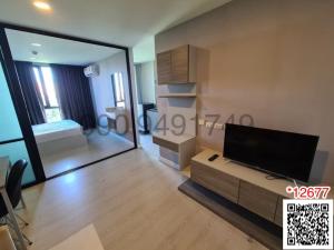 For RentCondoMin Buri, Romklao : Condo for rent: The Cube Plus Minburi, size 28 sq m, 6th floor, near the Pink Line BTS station