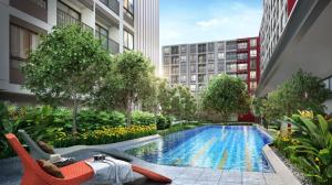 Sale DownCondoPathum Thani,Rangsit, Thammasat : Condo near Bangkok University, Rangsit, only 1.94 million baht.