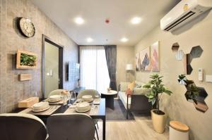 For RentCondoRatchadapisek, Huaikwang, Suttisan : 💚❤️‍🔥XT Huaikwang (2b2b) Rent only 35,000 baht/month‼️