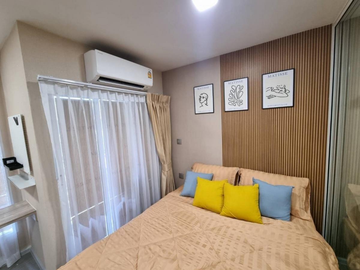 For RentCondoPathum Thani,Rangsit, Thammasat : 🏙️For rent, brand new room, beautifully decorated, swimming pool view @ Cavetown Island, fully furnished, electrical appliances, ready to move in, contact 📲or Line: 0616395225